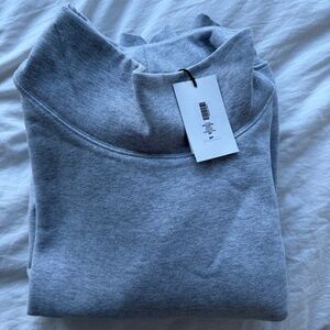 Cozy Sweatfleece Mega Raglan Funnel neck
